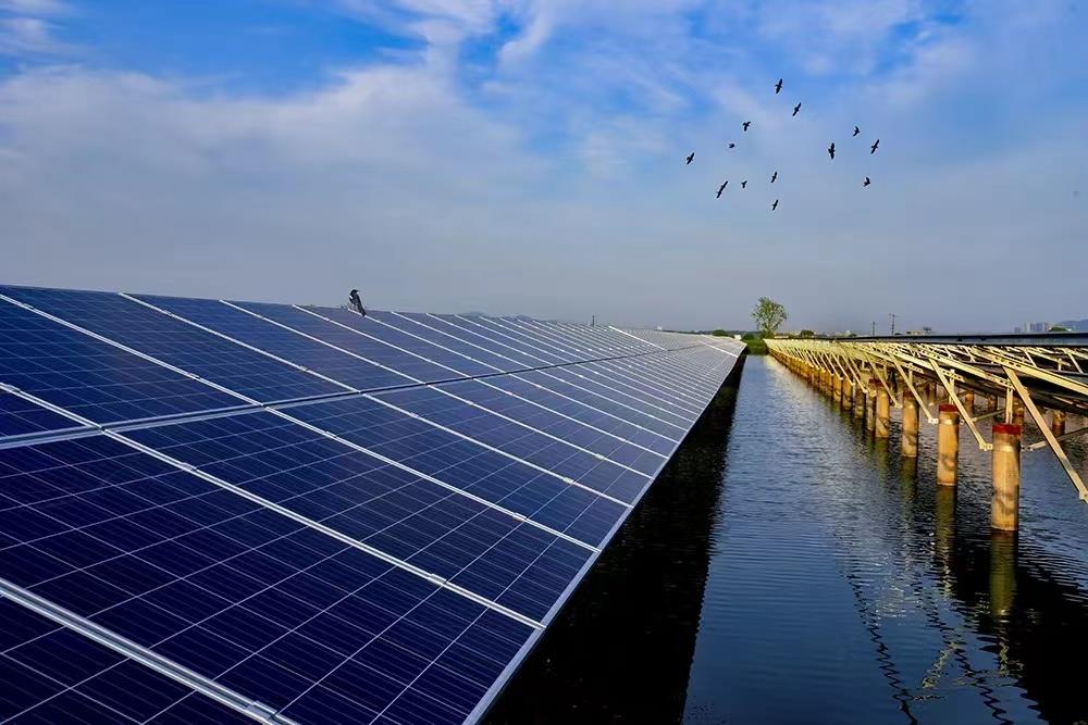 Hubei Chibi fishery-solar complementary PV project