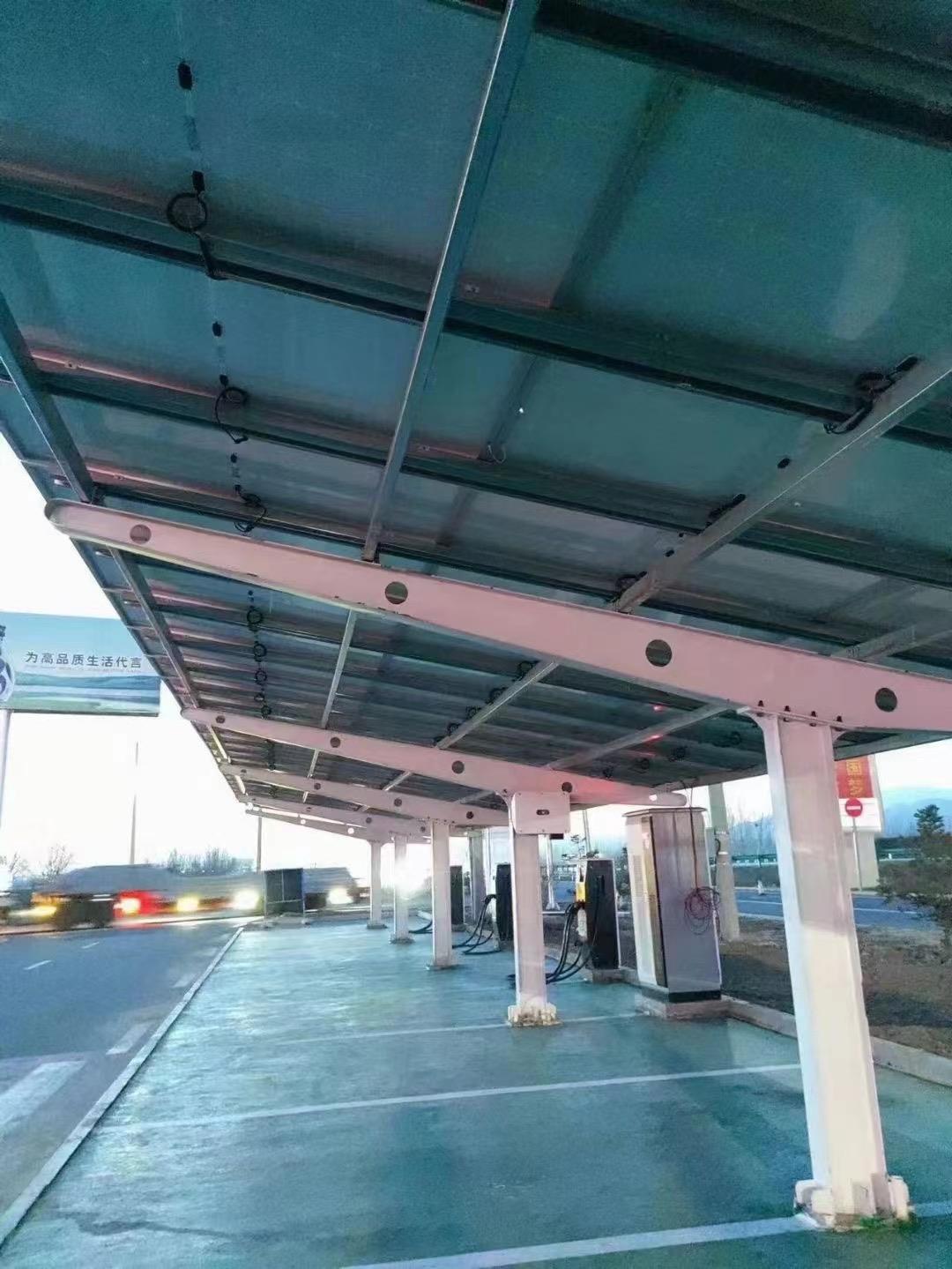 Highway PV carport project